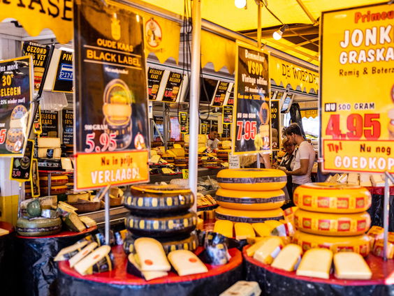 Nederlandse kaas van alle kanten