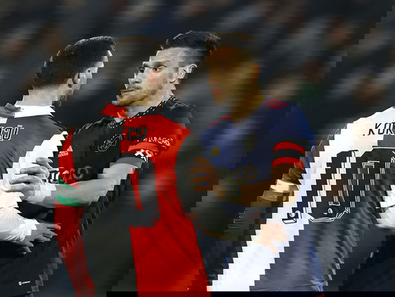 Feyenoord speelde in 1943 eenmaal een thuiswedstrijd in een Ajax stadion