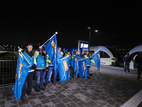 Spoorwegvakbond VVMC voert actie tegen agressie in de trein