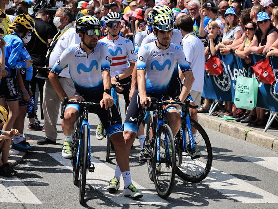 Tim de Gier over Team Movistar