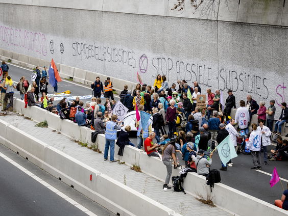 Extinction Rebellion staat op nummer 1 in Trouw Duurzame Top 100