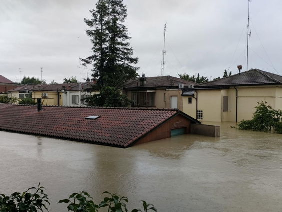Camping van Aad in Italië gesloten door noodweer