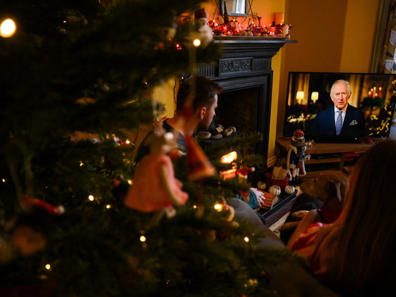 De eerste kersttoespraak van koning Charles