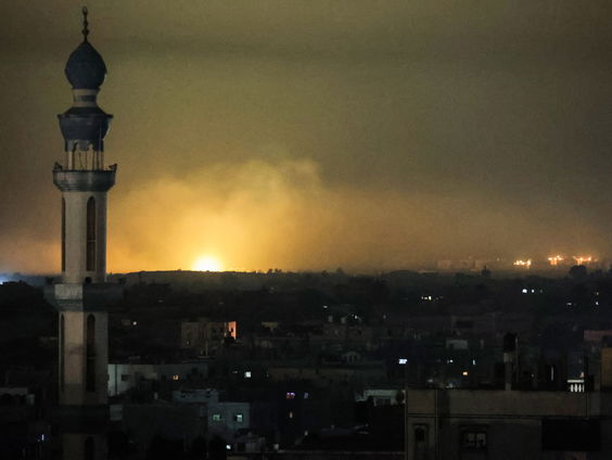 Israëlische aanvallen op Rafah