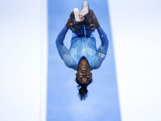 Guess who's back? Simone Biles