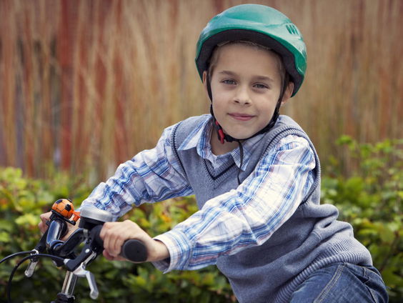 Fietsen doe je beter met een helm op