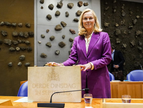 Minister Kaag presenteert Miljoenennota