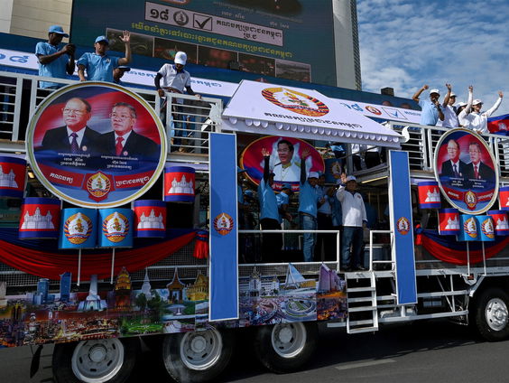 Cambodja maakt zich op voor machtsovername