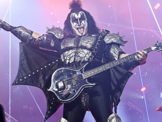 Ruud van Empel is bij het laatste concert van Kiss