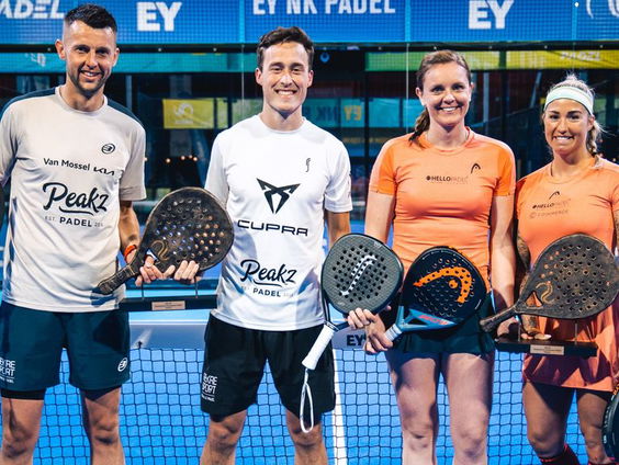 Padelkampioenen Marcella Koek en Steffie Weterings dromen van Olympische Spelen