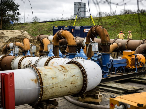 Grote problemen veroorzaakt door gasleiding in Eindhoven