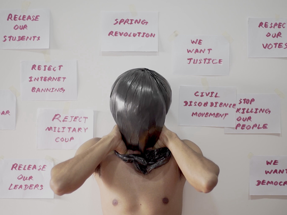 Een jaar na de militaire coup in Myanmar