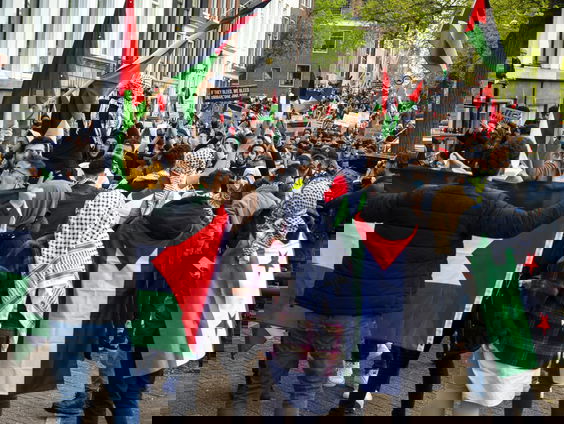 Hoe blijft de Palestina-mars in Amsterdam vreedzaam?