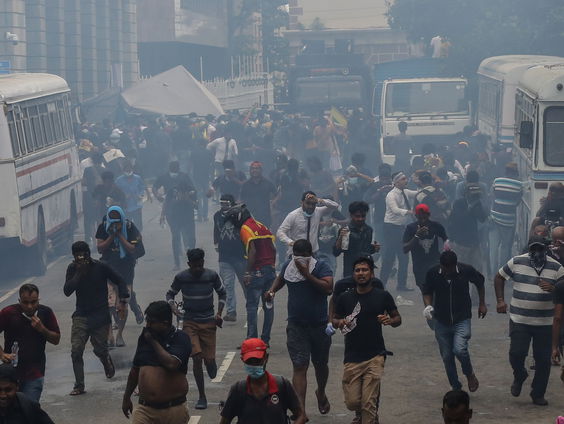 President Sri Lanka ontvlucht land