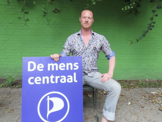 Lijsttrekker Mark van Treuren over 'Piratenpartij'