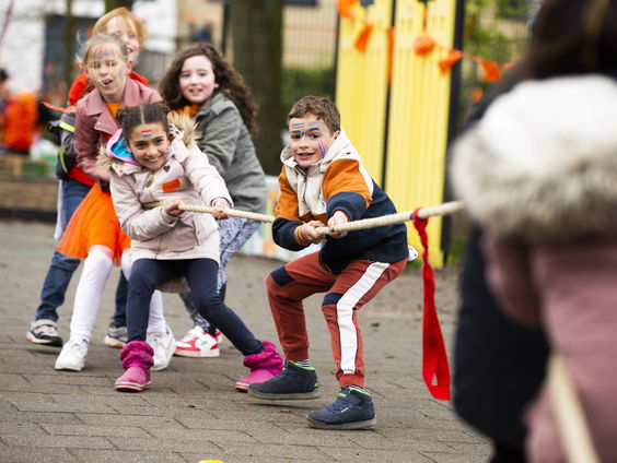 Scholieren weer in actie op jaarlijkse Koningsspelen