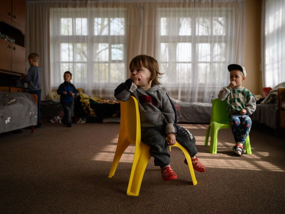 De vele kindvluchtelingen in Oekraïne