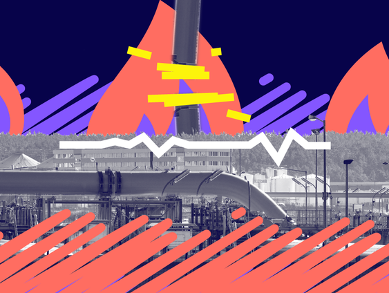 Nederlandse gemeenten in de tang bij Gazprom