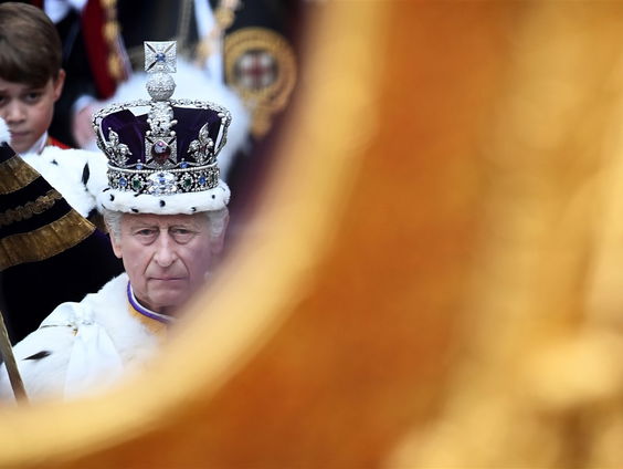 De Gouden Muur tijdens de kroning