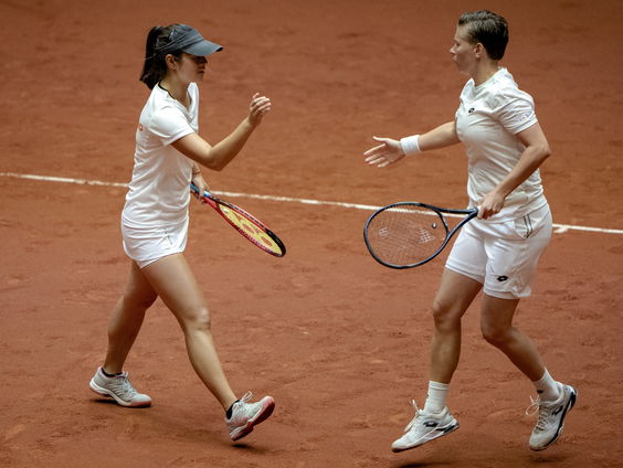 Nederlandse tennissers spelen de kwartfinale van de Davis Cup