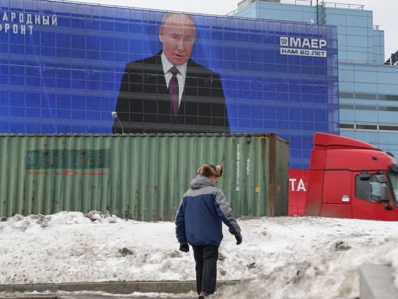 De jaarlijkse speech van Poetin zat vol met herhalingen