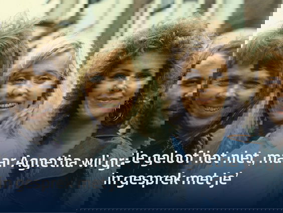 Muziekjournalist Jean Paul Heck doorbreekt stilte bij ABBA en sprak Agnetha Fältskog