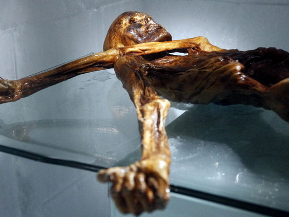 Dat ijsmummie Ötzi een donkere huidskleur had is niet zo gek