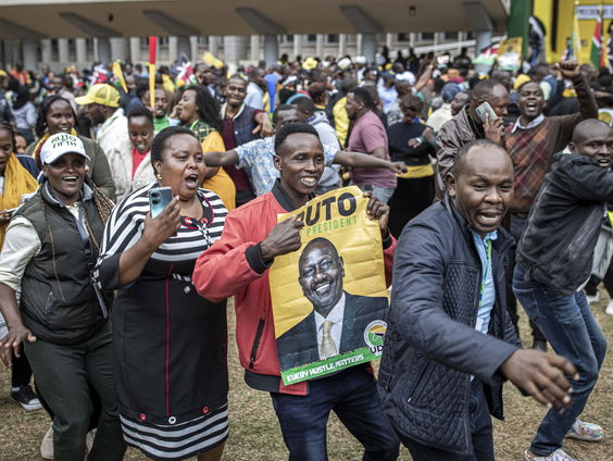 Verkiezingsonrust in Kenia