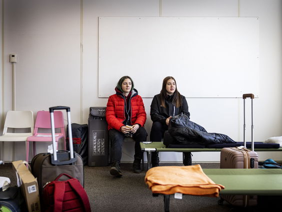 Oekraïners worden opgevangen in hotels in Amstelveen