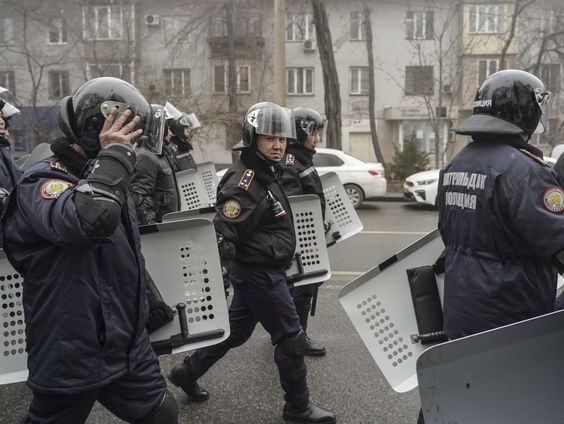 Demonstranten Kazachstan 'uitgeschakeld'