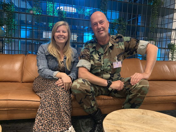 Pieter Visscher over zijn baan als geestelijk verzorger bij het Korps Mariniers