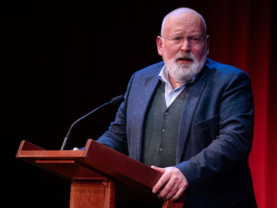 Frans Timmermans gaf de Banning-lezing