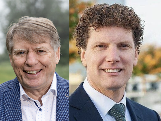 Zoon van Sjaak van der Tak treedt in de voetsporen van zijn vader als burgemeester