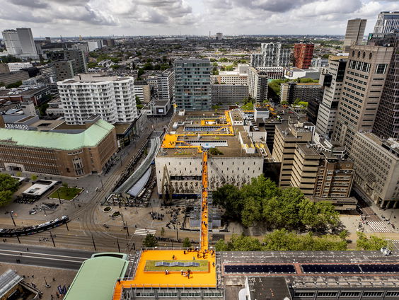 Wat kun je doen met daken in de binnenstad?