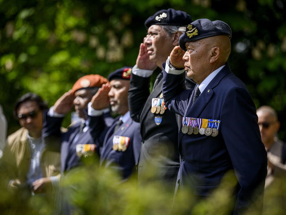 Monument in Den Helder voor Molukse marinemannen