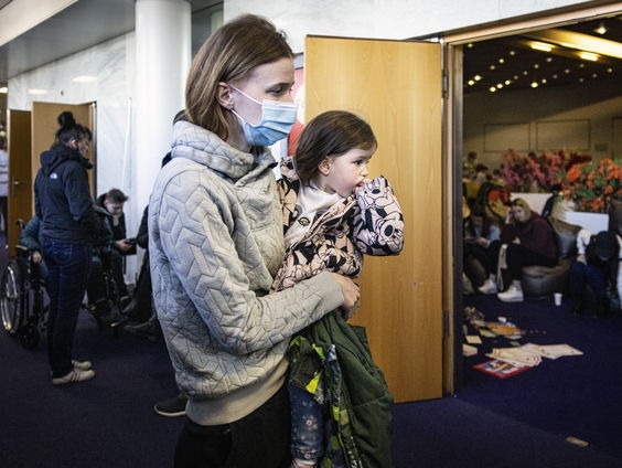 Oekraïners in Nederland helpen vluchtende landgenoten