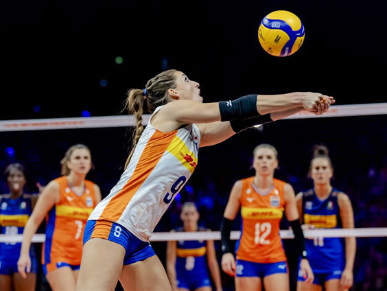 Nederland begint tweede ronde goed op WK Volleybal