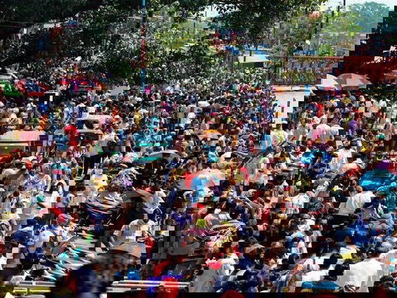 India gaat China voorbij als land met de meeste inwoners