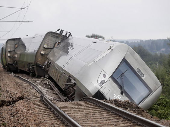 Storm raast over Scandinaviƫ