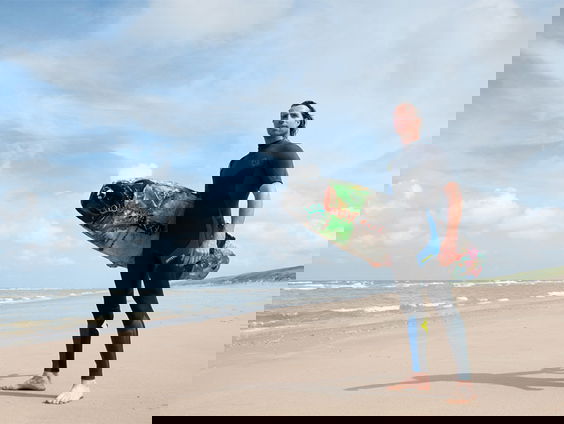 Surfen op Britse zwerfflesjes