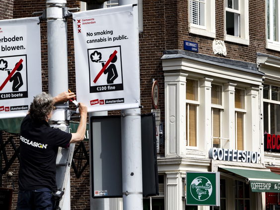 Blowverbod Amsterdam nog weinig succesvol
