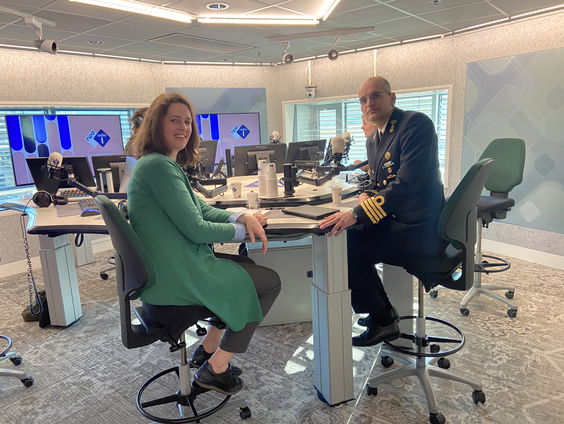 Cathelijne Bouwkamp en Henk Warnar over veiligheid op zee