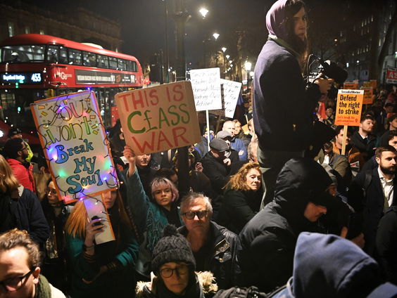 Opnieuw stakingen zorgpersoneel Verenigd Koninkrijk