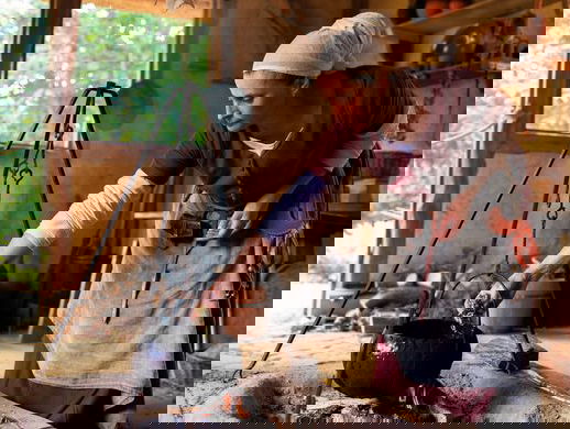 Yvonne Lammers leefde voor twee maanden in de Middeleeuwen