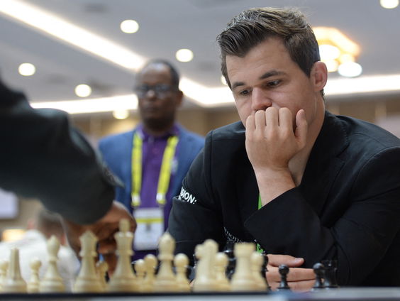 Carlsen spreekt over schaakrel