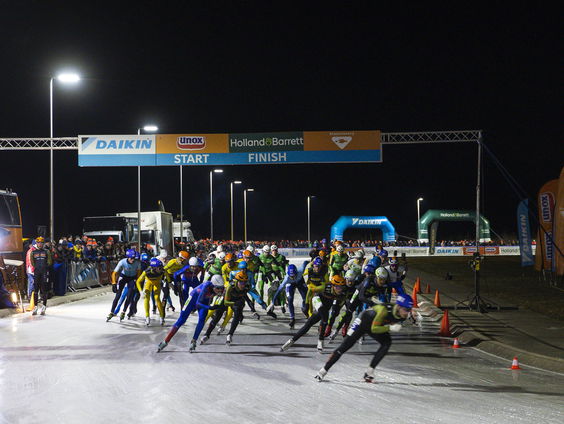 De eerste marathon op natuurijs is een feit!