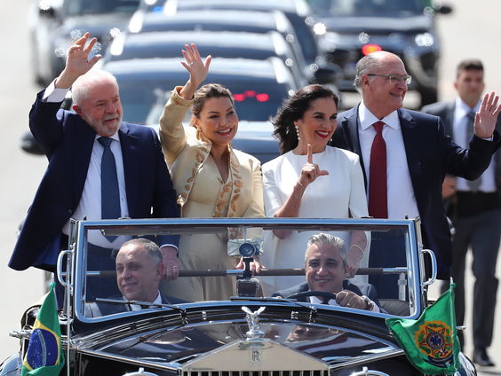 Lula beëdigd als nieuwe president van Brazilië