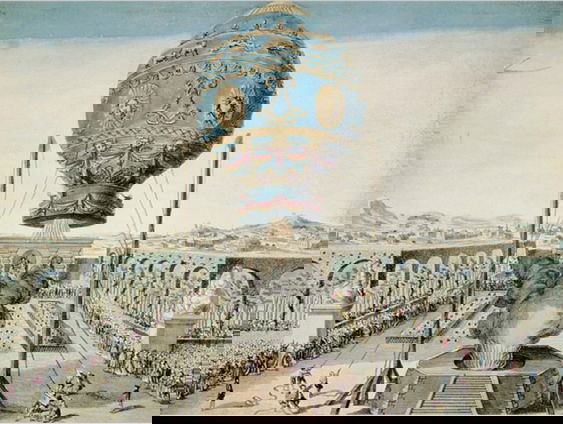 Merels reis met de heteluchtballon