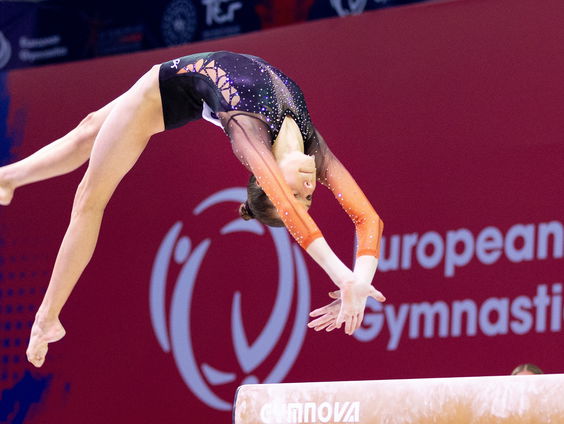 De luxe voorbereiding van de Nederlandse turnequipe