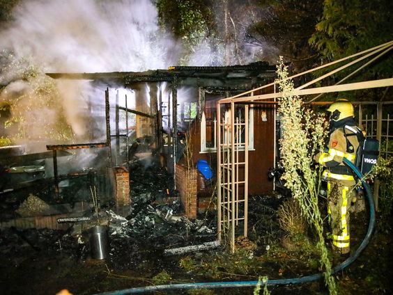 Weer brand op verlaten vakantiepark Vaassen